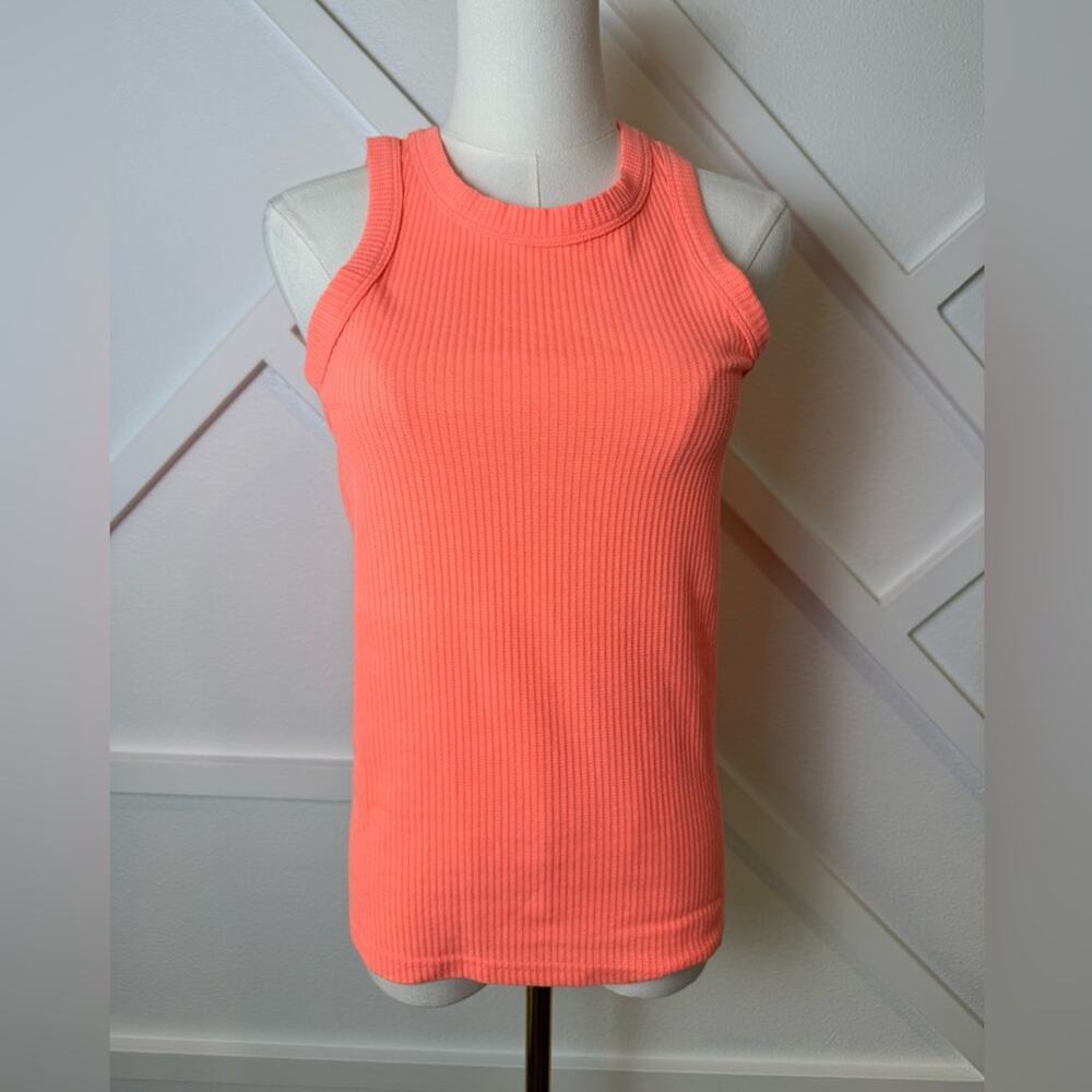 NWT Free People Araminta James The Everyday Waffle Knit Tank Apricot Size Small